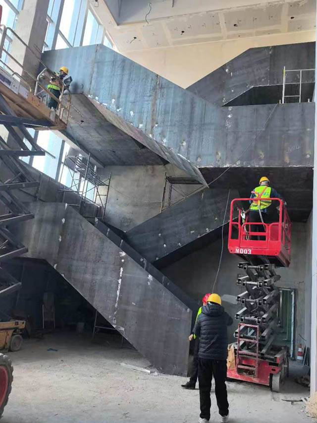 新北区定做钢楼梯